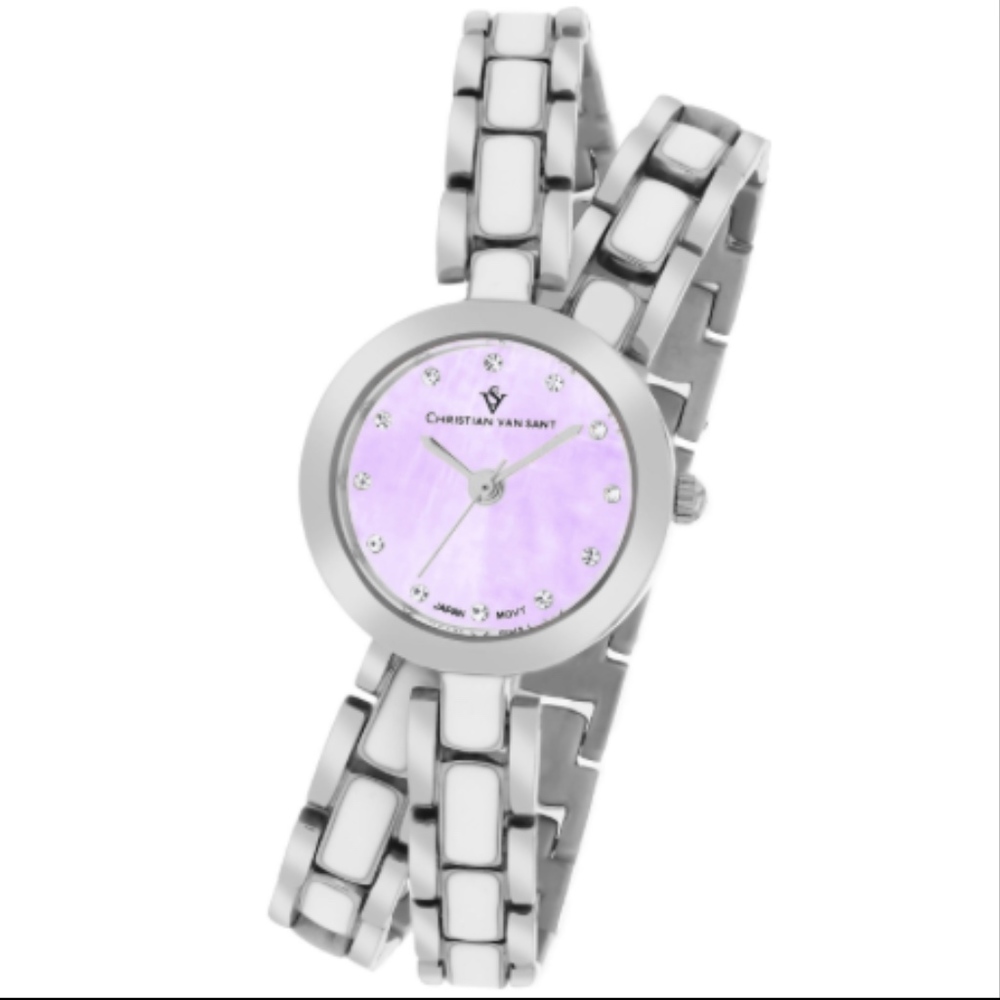 Christian Van Sant Women's Spiral Watch, Brand New